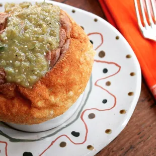 Southwest Chicken Soufflé