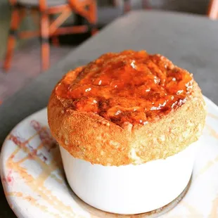 Duck a l'orange soufflé