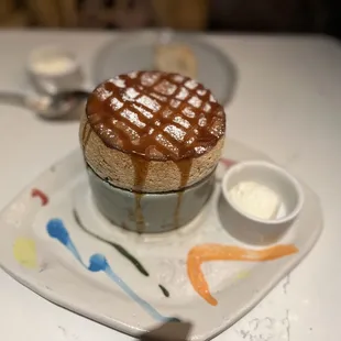 Pecan praline Soufflé