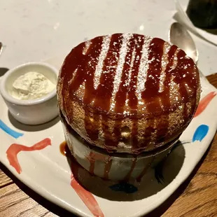 Praline pecan soufflé