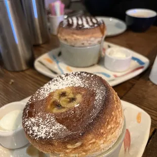 Banana Fosters Souffle