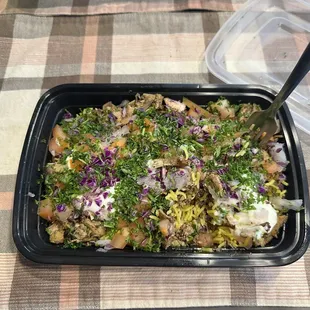 Madd Bowl w/chicken, amazingly delicious.