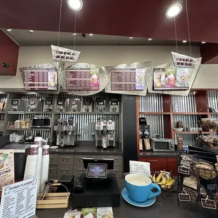 Coffee/drink options