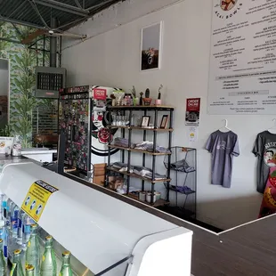 Counter to order from.