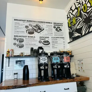 a variety of coffee machines