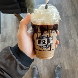 Chocolate banana Coffee Smoothie