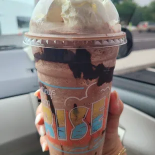 Frozen Hot Chocolate.