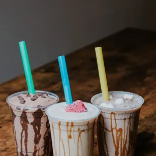 We offer over 30 different flavors of yummy shakes and can share with you how you can make these shakes at home!
