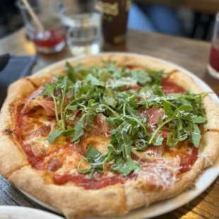 Prosciutto Di Parma Arugula Pizza