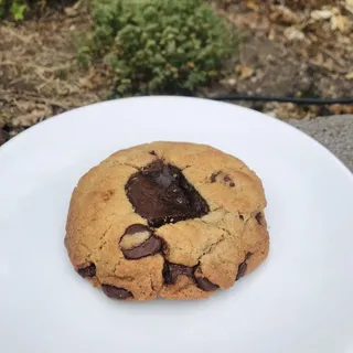 Brownie Stuffed Chocolate Chip Cookie