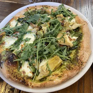 Artichoke Spinach Pizza