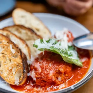 Grass-Fed Beef Meatballs app ($16)