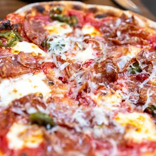Calabrese + Honey Pizza ($21)