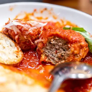 Grass-Fed Beef Meatballs app ($16)