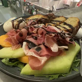 Prosciutto, Melon Burrata