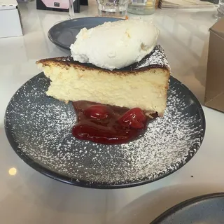 Basque-Style Cheesecake (Slice)