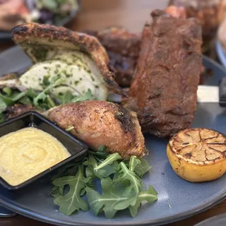 Chicken and Ribs Combo