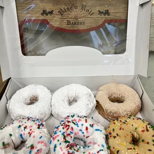 a box of doughnuts