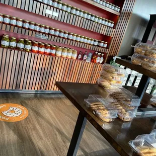 Delicious fresh cookies