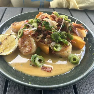 Shrimp Polenta
