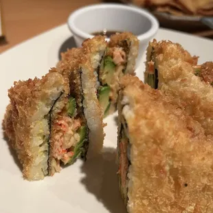 Sushi Panini, they are my favs!