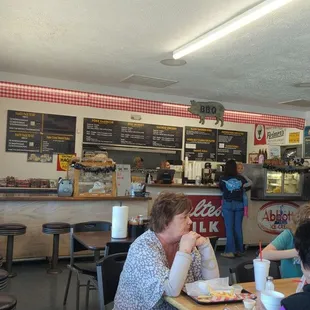  group of people eating at a restaurant