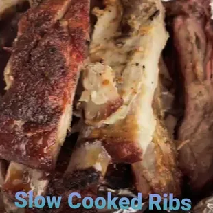 Slow Cooked ribs