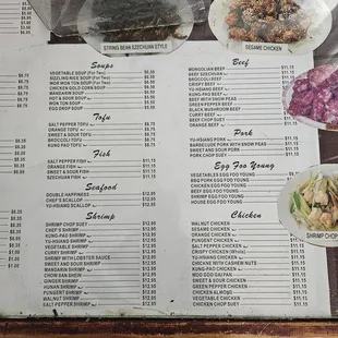 2024 menu prices