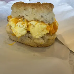 Egg n cheese biscuit