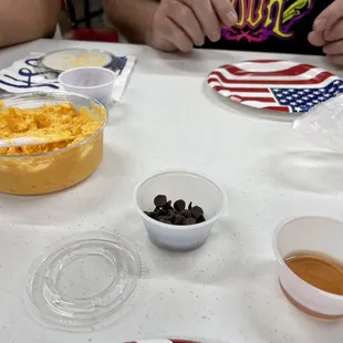 We bought the cheeses to go with our wine tastings.  All three flavors were great.