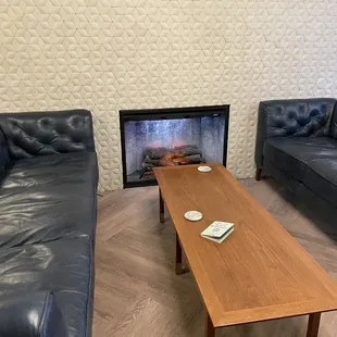 Seating by fire