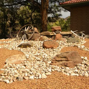 a pile of rocks and gravel
