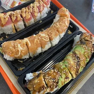 sushi and sashimi, food