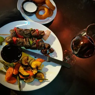 Kabobs are really tasty