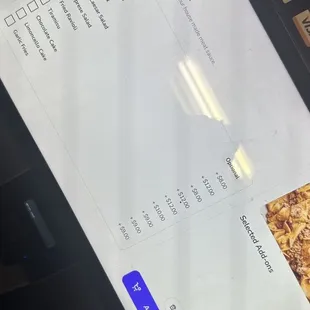 a close up of a cash machine