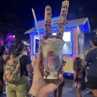 Churro sundae