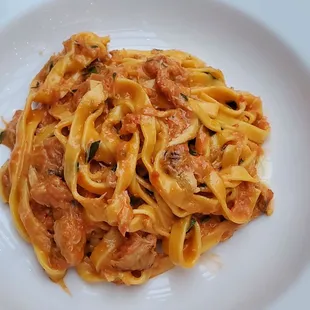 Tagliolini alla Granseola with Spider Crab