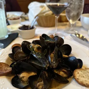 Mussels appetizer