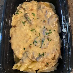 Penne Chicken Marsala