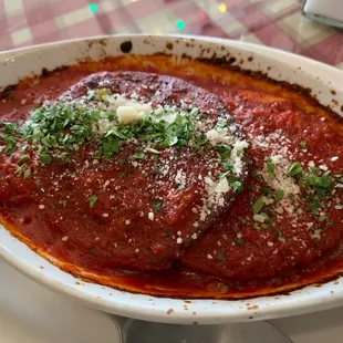 Eggplant parmigiana