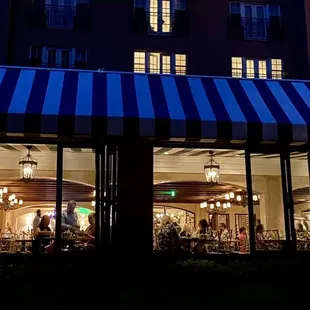 Looking back in the evening