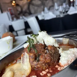 Meatball &amp; Polenta