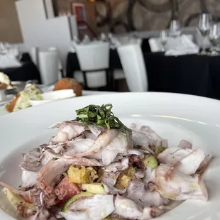 Octopus Panzanelle