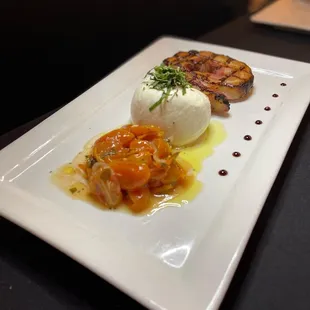 Burrata and Pancetta