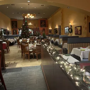 the interior of a restaurant