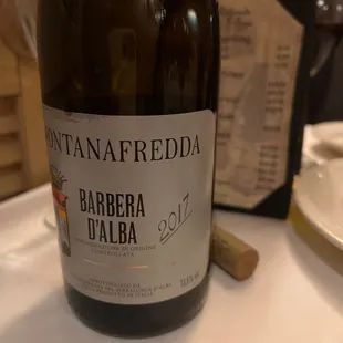 Lovely wine selection. Excellent service
