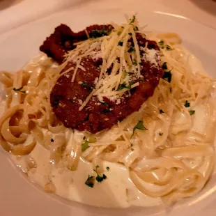 Veal Alfredo