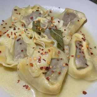 Lobster ravioli