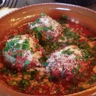 Polpettas. Aka. Meatballs