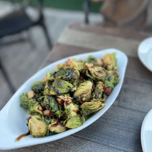 Brussels Sprouts with Pancetta ($10-Happy Hour)